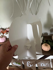 Little Pumpkin Baby Shower Cutouts | A Little Pumpkin is on the Way Centerpiece