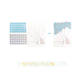 Elephant Baby Shower Party Supplies in Blue and Gray, Little Peanut Decorations